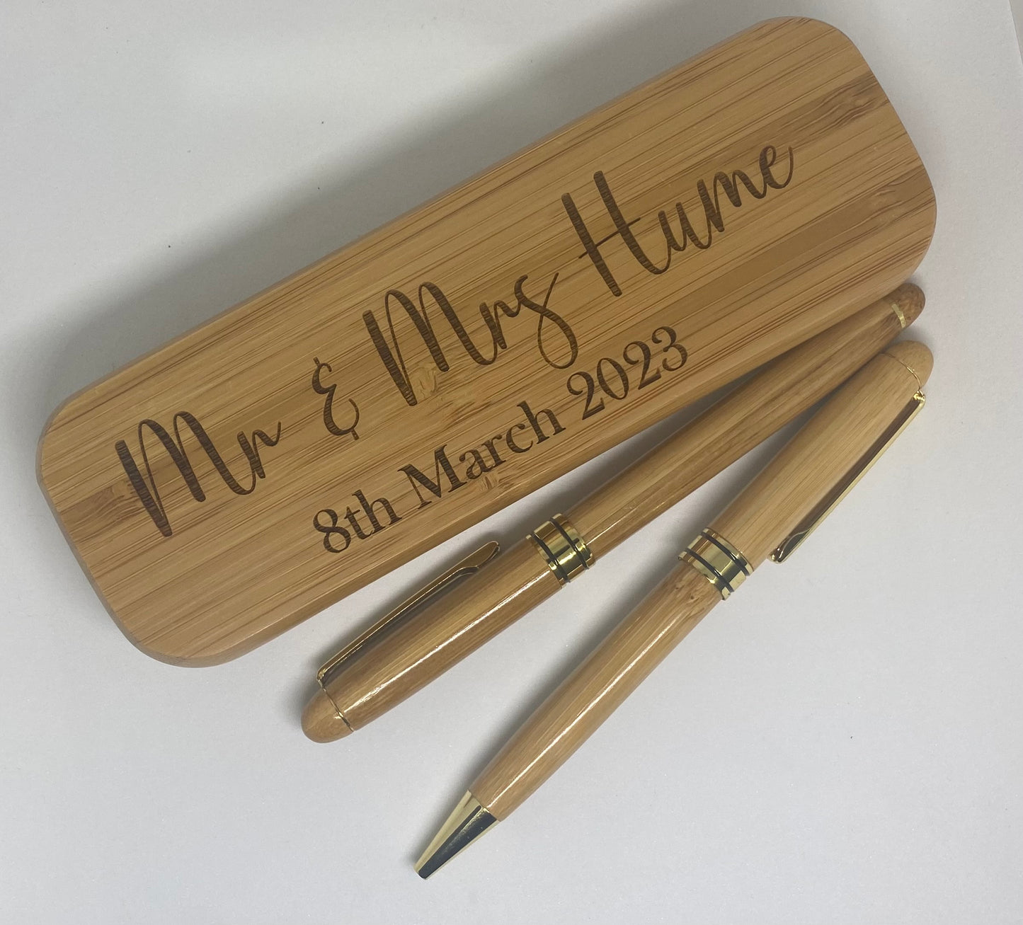 Wooden Pen Box